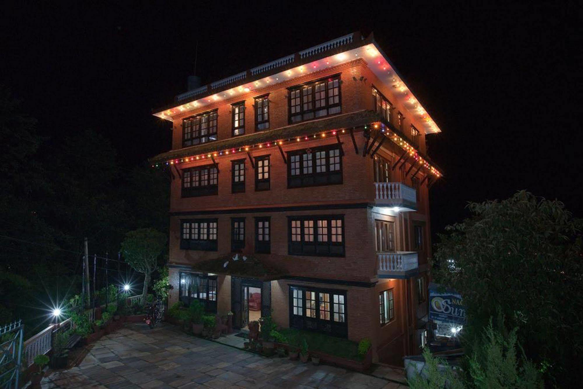 Nagarkot Sunshine Hotel Baluwapati Deupur Esterno foto